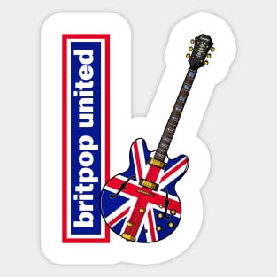 The Brit Unit Sticker